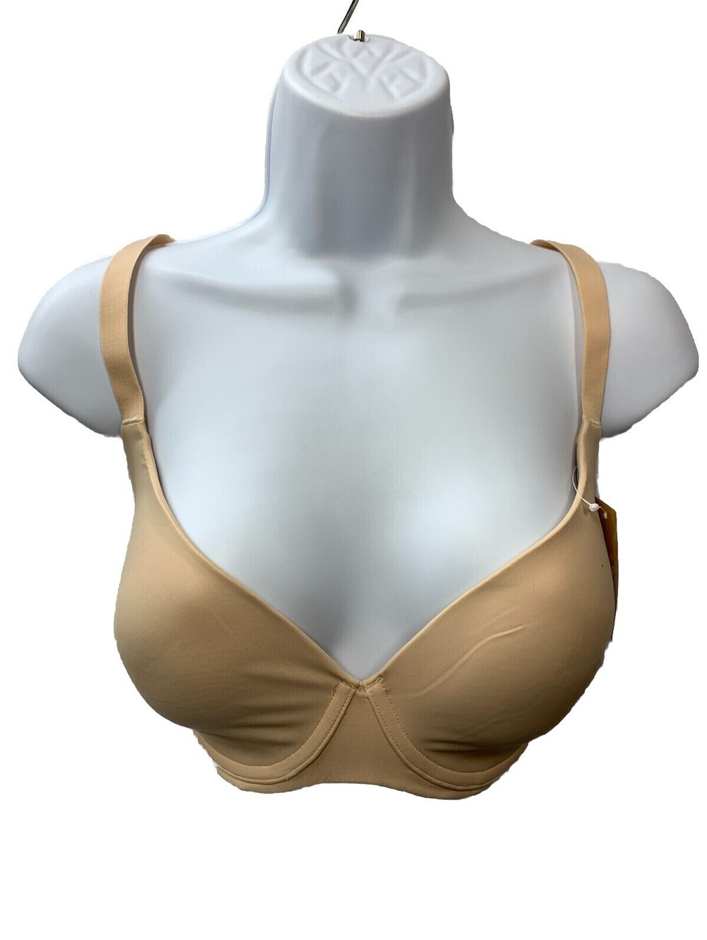 Tshirt Bras Full Coverage Plus Size Underwire Lightly Lined Seamless Bra Sz 38DD